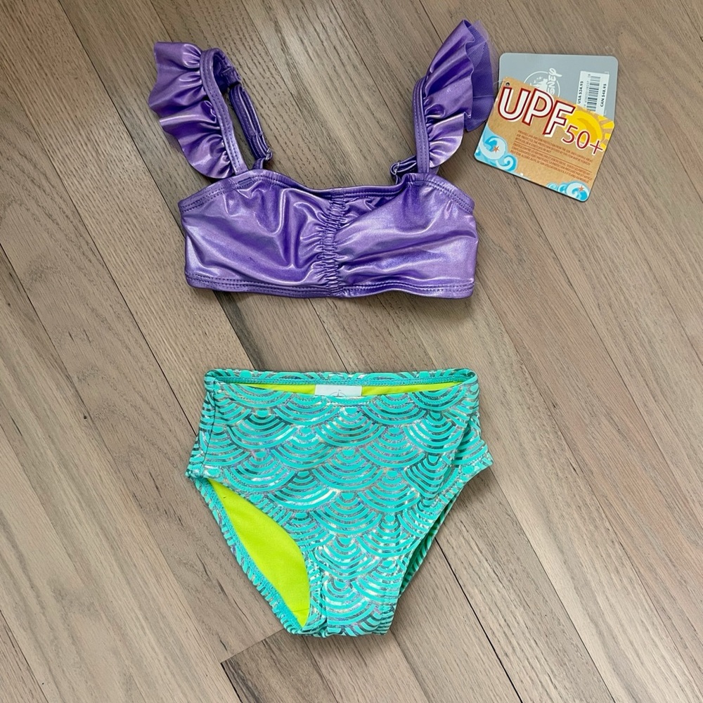 NWT Disney Ariel Bathing Suit